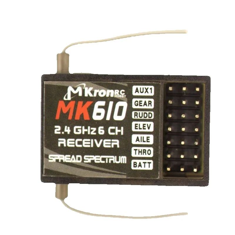DSM2 MK610 AR6100 2.4 グラム 6CH  - Rc Hobby Shops のレビューと価格