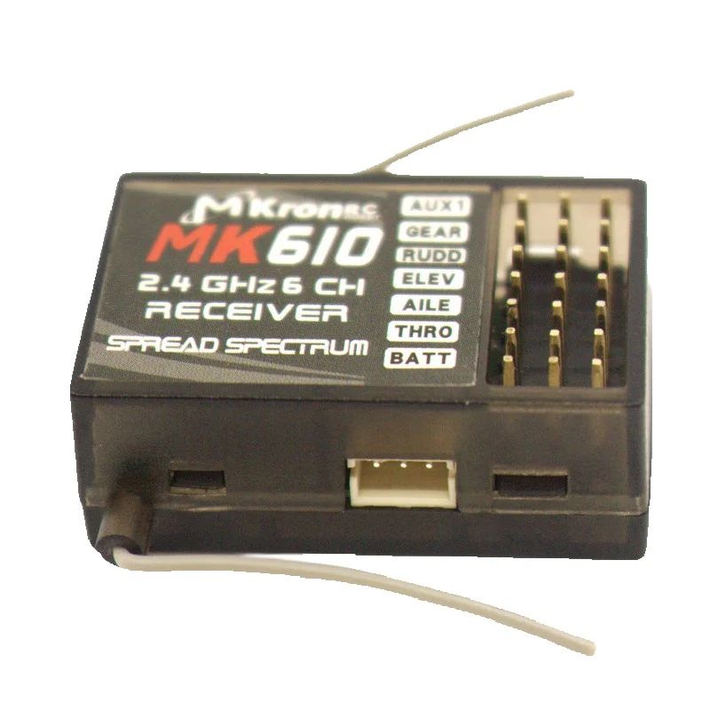 DSM2 MK610 AR6100 2.4 グラム 6CH  - Rc Hobby Shops のレビューと価格