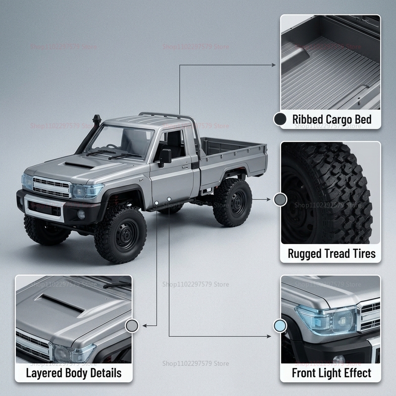 MN82 アップグレード版 PRO オフロード 4WD ピッ - Rc Hobby Grade Truck のレビューと価格