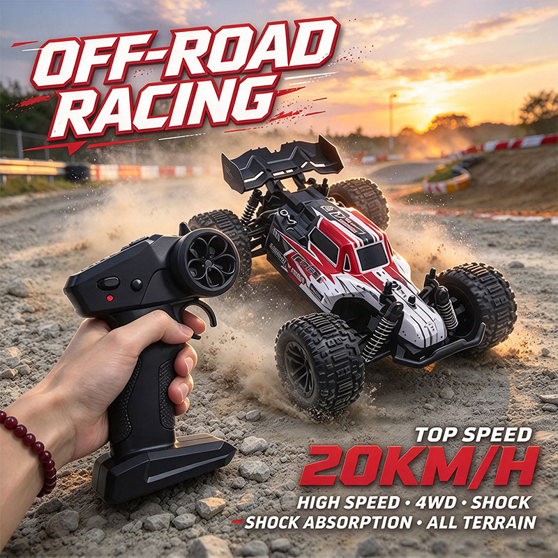 新登場！20km/hの高速走行が可能なオフロードモンスタート - Rc Hobby Grade Monster Truck のレビューと価格