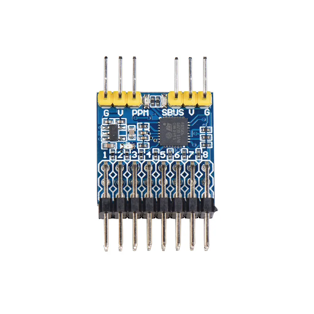 JHEMCU PPM PWM SBUS 信号変換モジュール、 - Receiver Sbus 8Ch のレビューと価格